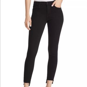 Le Skinny De Jeanne Mid Rise Cropped Skinny Jeans